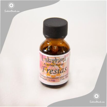 Aceite de fresias puro en botella de 10 cc