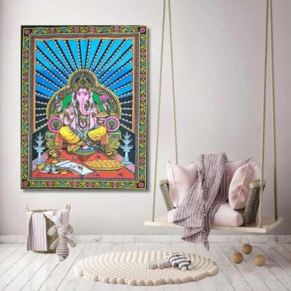 tapiz de la india ganesha